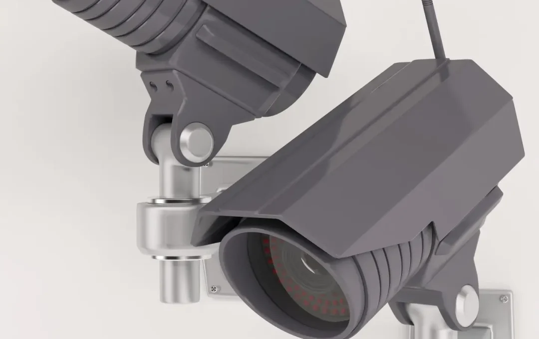 3D Render of CCTV Security Camera